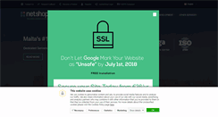 Desktop Screenshot of netshop-isp.com.cy